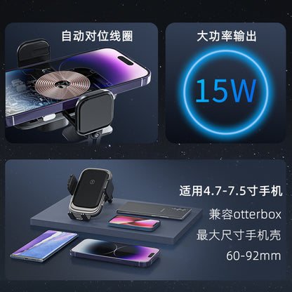 Ultra Slim Magnetic Wireless Charger Portable Fast Charge for iPhone Android Devices