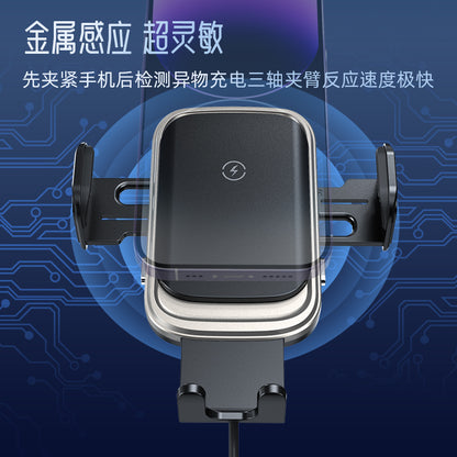 Ultra Slim Magnetic Wireless Charger Portable Fast Charge for iPhone Android Devices