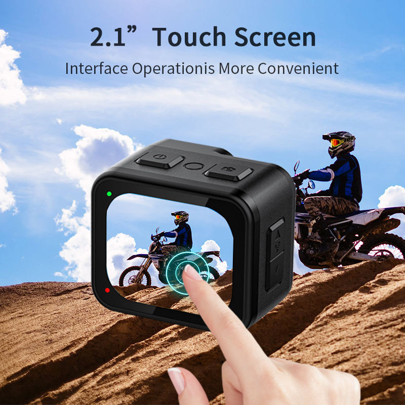 Compact Palm Camera Captures Every Vivid Moment of Travel and Cycling Trips