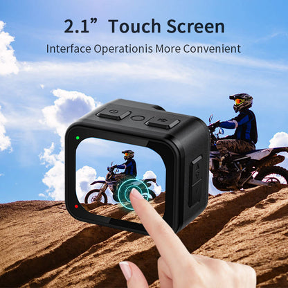 Compact Palm Camera Captures Every Vivid Moment of Travel and Cycling Trips