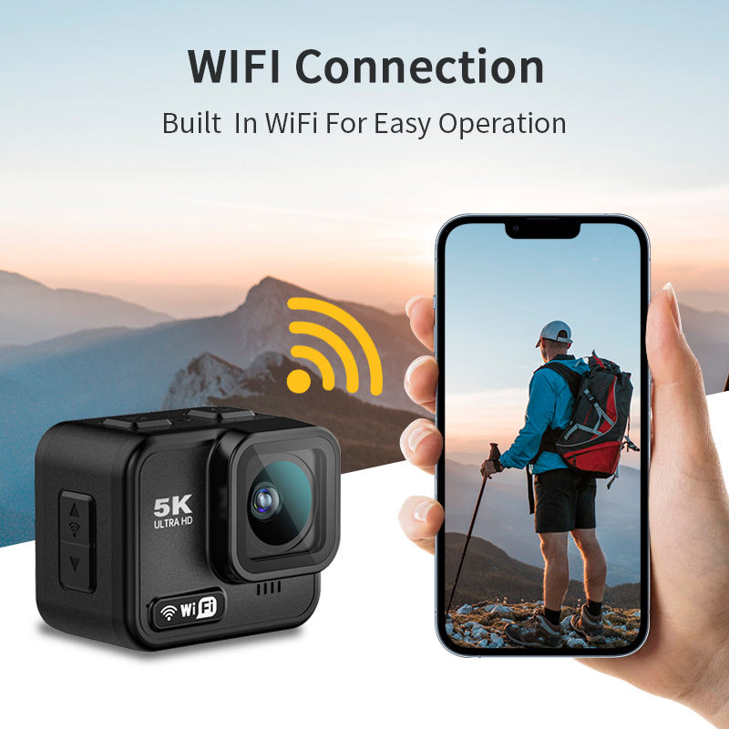 Compact Palm Camera Captures Every Vivid Moment of Travel and Cycling Trips
