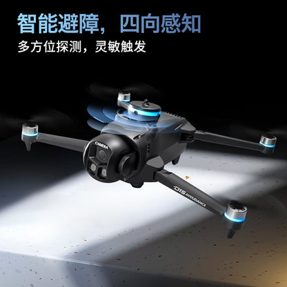 D15 GPS Brushless Drone 4-Way Obstacle Avoidance 1080P Dual Camera with 4.5" Screen Remote