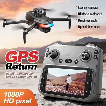 Intelligent Obstacle Avoidance Foldable Drone Full Protection Safe Flight Beginners Can Operate With Confidence