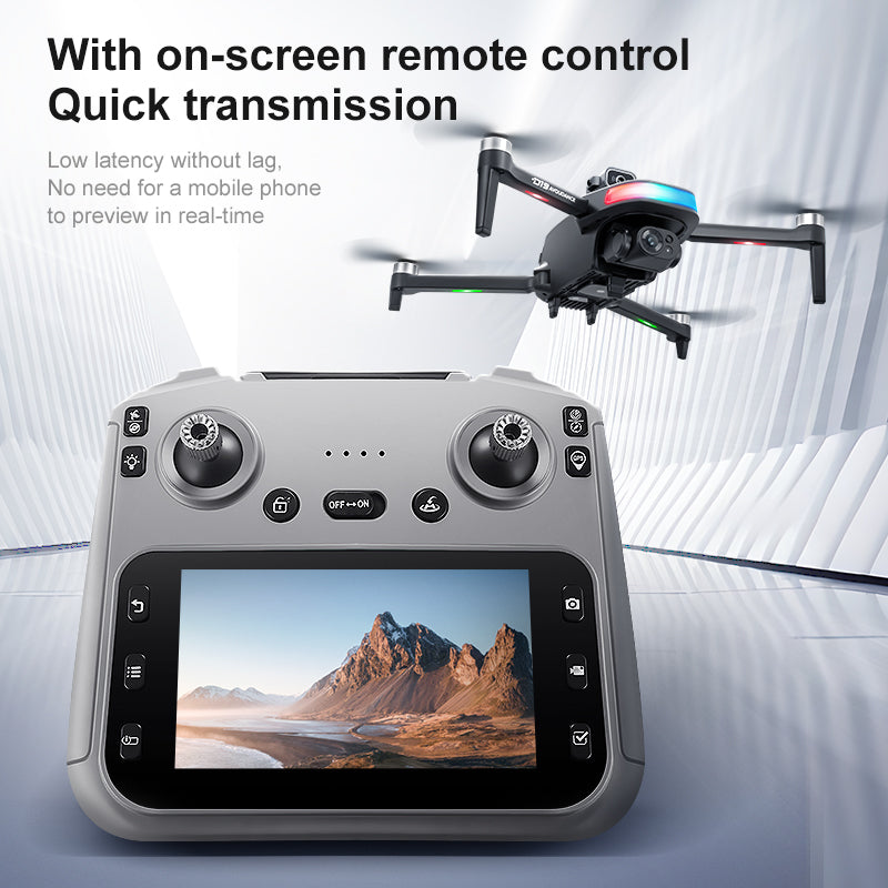 Intelligent Obstacle Avoidance Foldable Drone Full Protection Safe Flight Beginners Can Operate With Confidence