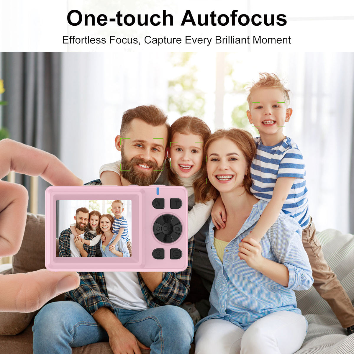 Compact Anti-Shake Camera Captures Thrilling Moments Without Blurs or Shakes