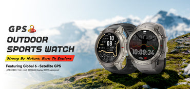 DM59-GPS Outdoor Sport Watch With Offline Map AMOLED Full Touch Screen 5ATM Waterproof Smart Watch