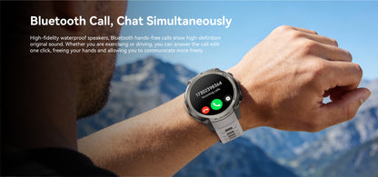 DM59-GPS Outdoor Sport Watch With Offline Map AMOLED Full Touch Screen 5ATM Waterproof Smart Watch