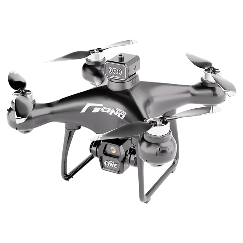 E55 Air Brushless Drone With 2.4" Screen Remote  Dual Camera Obstacle Avoidance Quadcopter