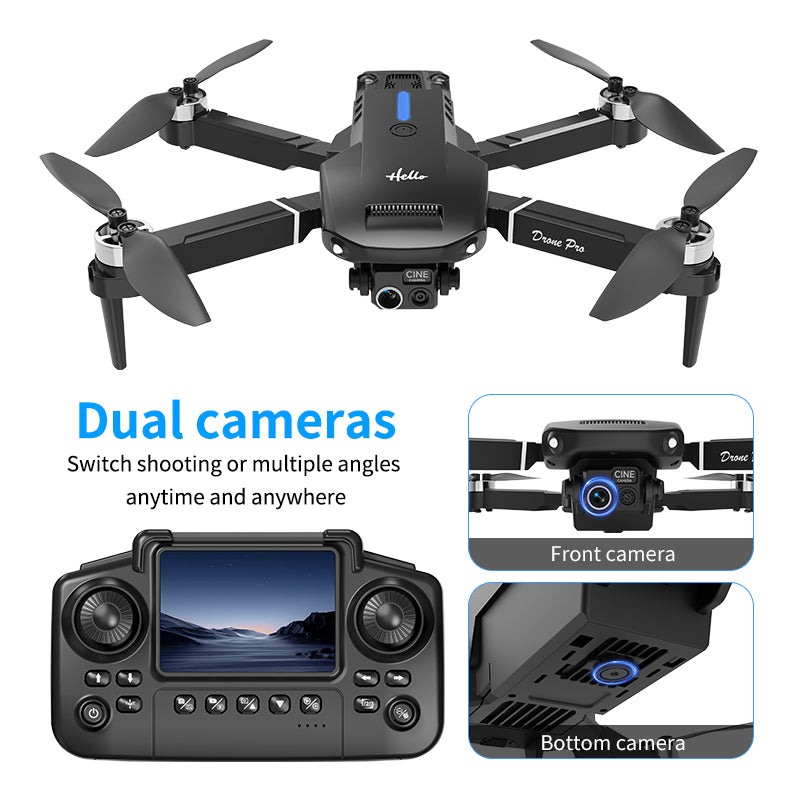 Lightweight Toy Drone – Safe for Kids, Colorful LED, Awesome Night Flight Experience