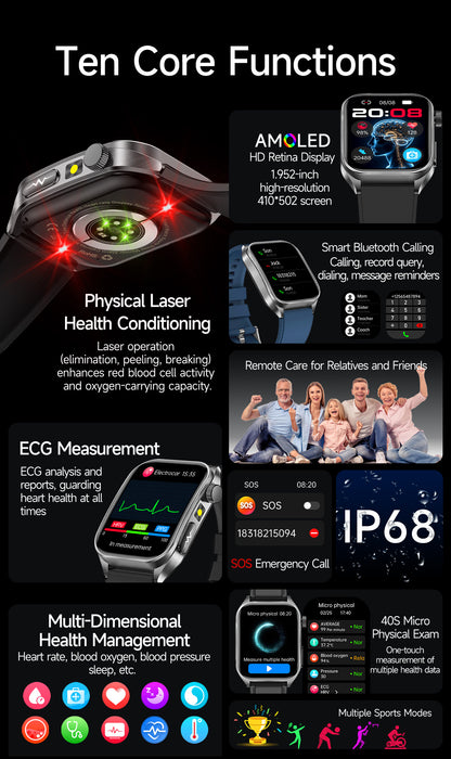 Monitor heart rate blood oxygen sleep accurately, your personal health guardian on wrist