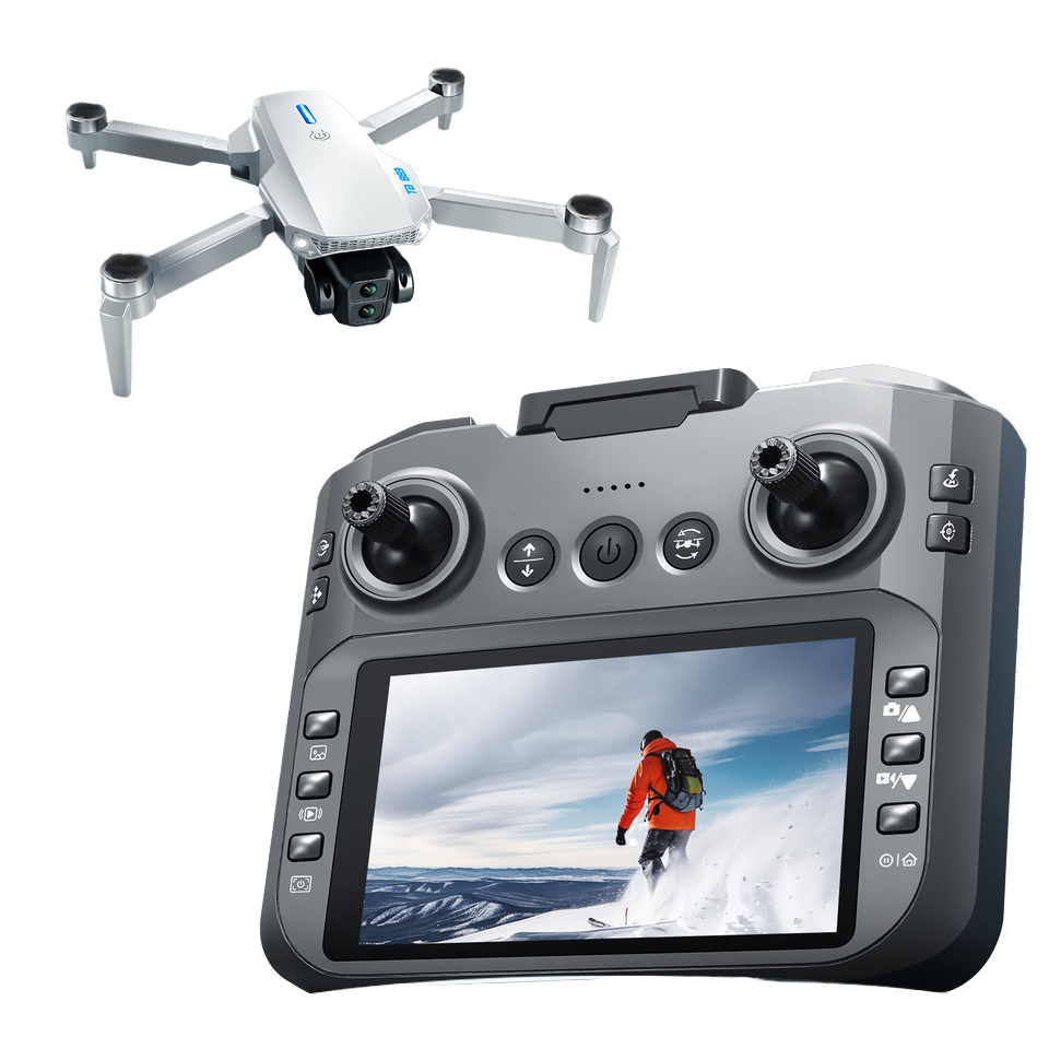 Beginner-friendly drone with one-key takeoff and landing, simple controls make aerial shooting hassle-free