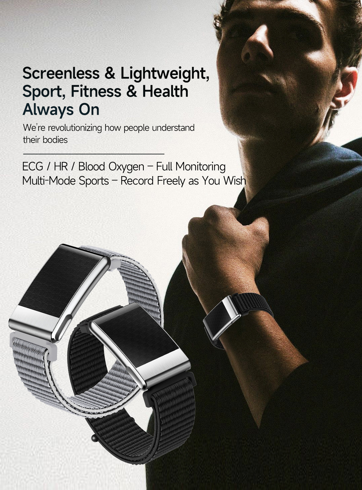 E900 Smart Watch 24H Sleep Heart Rate Body Composition Tracker IP68 Waterproof