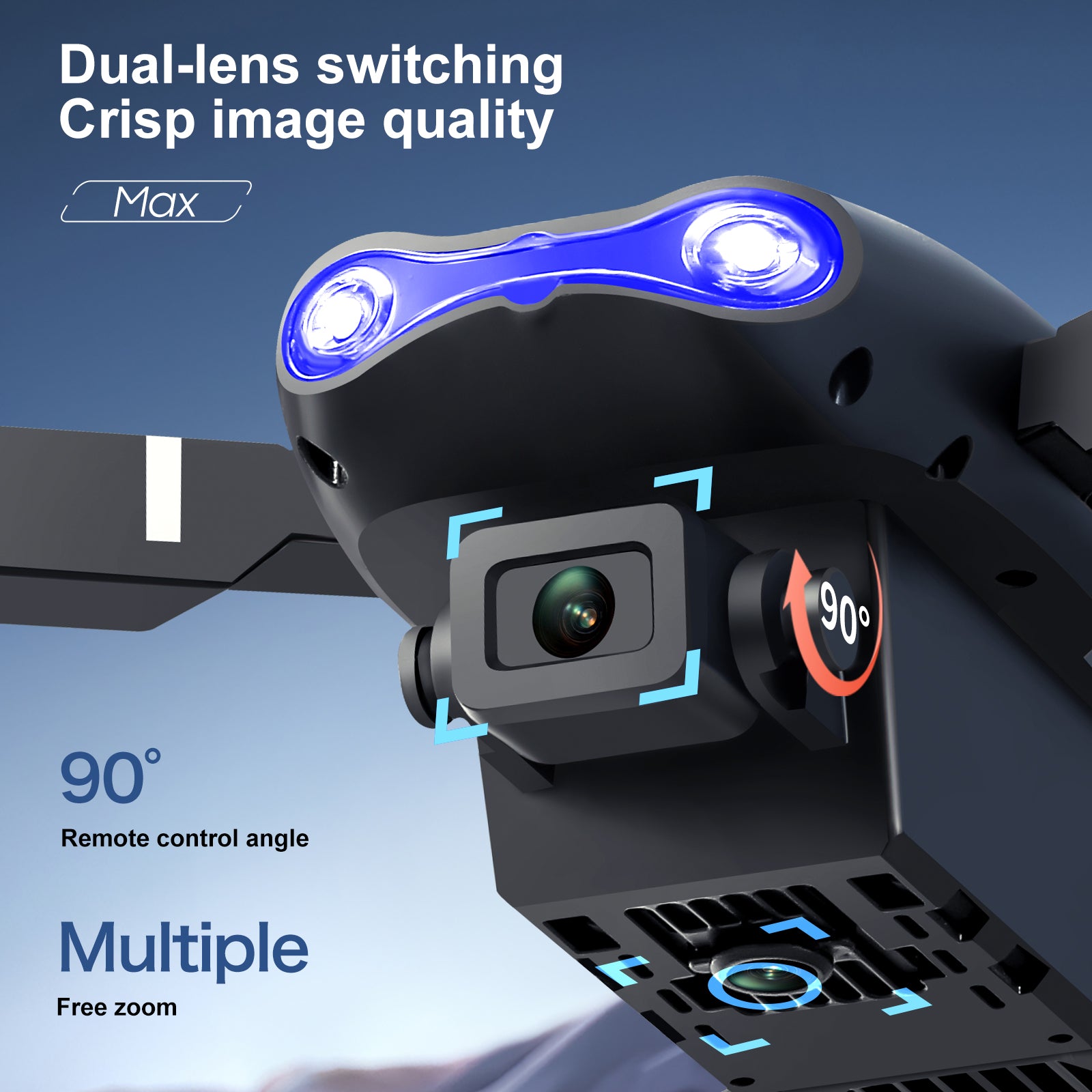 Professional Aerial Drone Stable Hovering Long Battery Life Capture Every Detail Of Outdoor Scenery