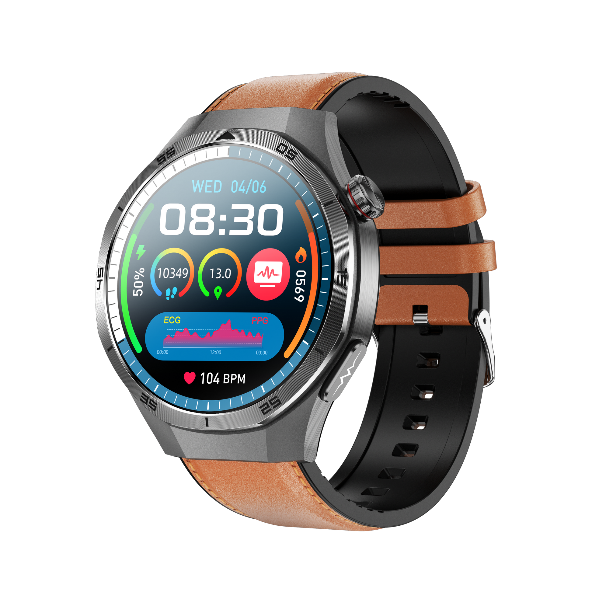 Lightweight smart watch, long battery life for non-stop daily use