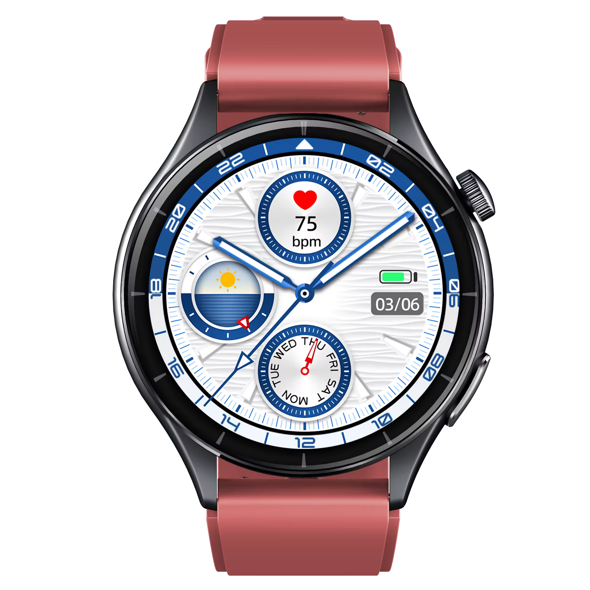 Smart wake-up function, turn on screen automatically when lifting your wrist