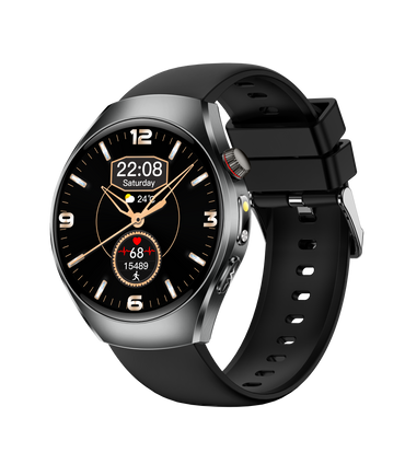 Minimalist smart watch, simple dial design, slim and comfortable, no burden for daily wearing