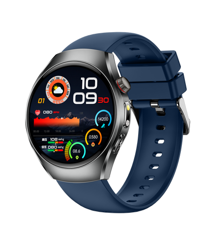 Minimalist smart watch, simple dial design, slim and comfortable, no burden for daily wearing