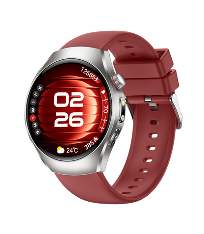 Minimalist smart watch, simple dial design, slim and comfortable, no burden for daily wearing