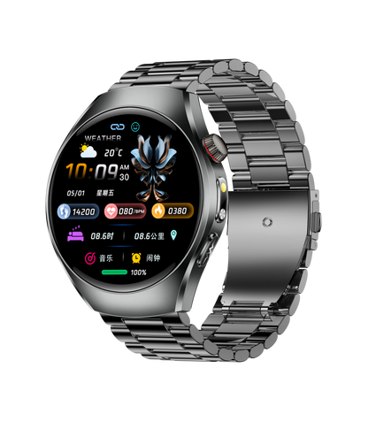 Minimalist smart watch, simple dial design, slim and comfortable, no burden for daily wearing