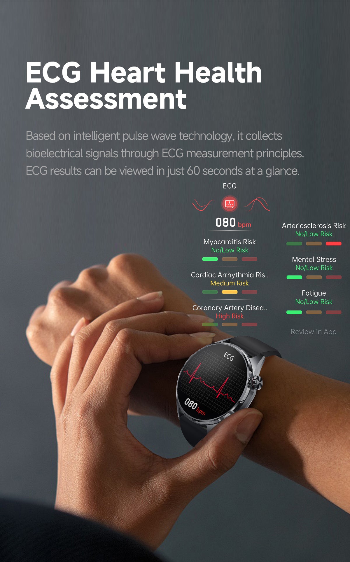 ET461 Smart Watch 1.43" AMOLED Full Touch Screen BLE5.3 Bluetooth Call IP68 Waterproof Sports Watch