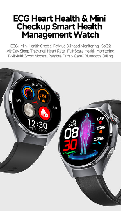 ET462 Smart Watch 1.43" AMOLED Full Touch Screen BLE5.3 Bluetooth Call IP68 Waterproof Sports Watch