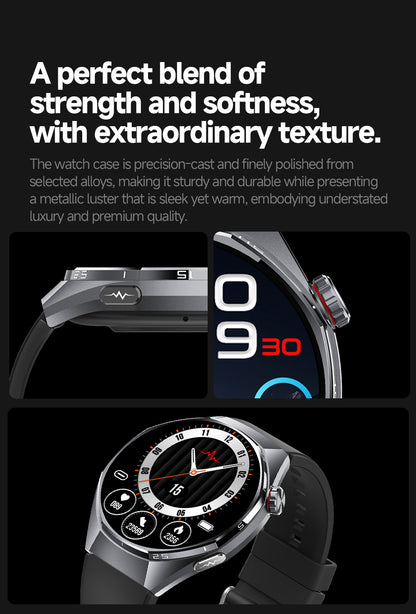 ET462 Smart Watch 1.43" AMOLED Full Touch Screen BLE5.3 Bluetooth Call IP68 Waterproof Sports Watch