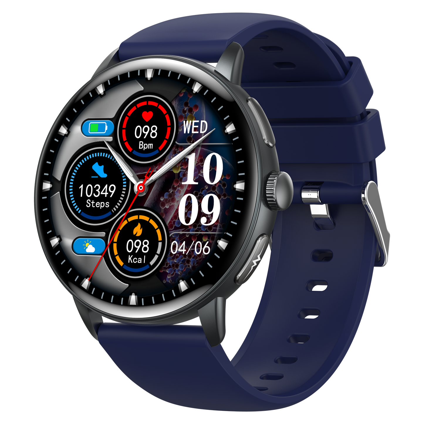 Your wrist health assistant, monitor all vital signs with high precision sensors