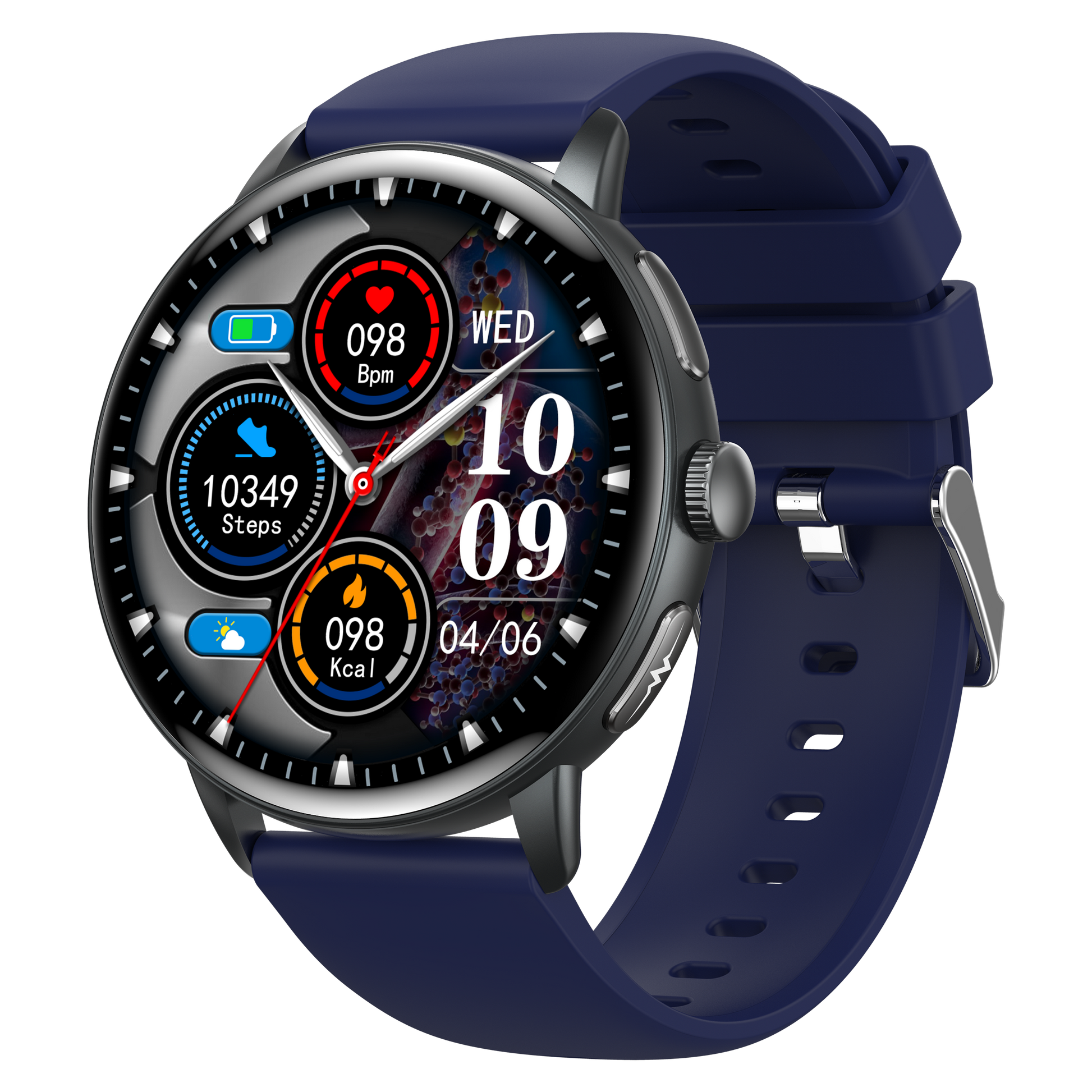 Your wrist health assistant, monitor all vital signs with high precision sensors