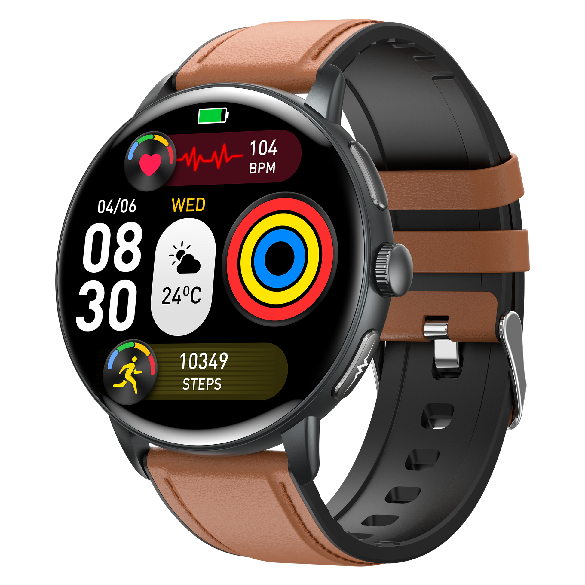 Your wrist health assistant, monitor all vital signs with high precision sensors