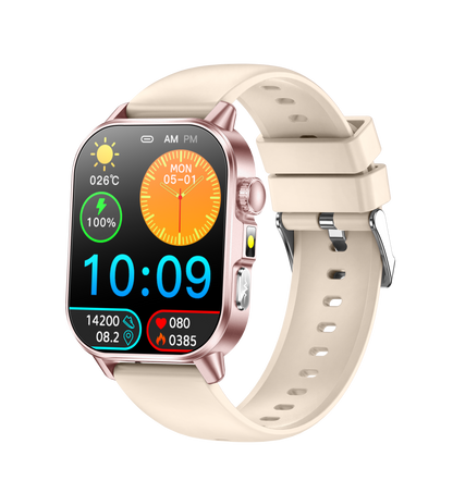 Smart body temperature monitoring watch, measure temperature in real time, find body abnormalities timely
