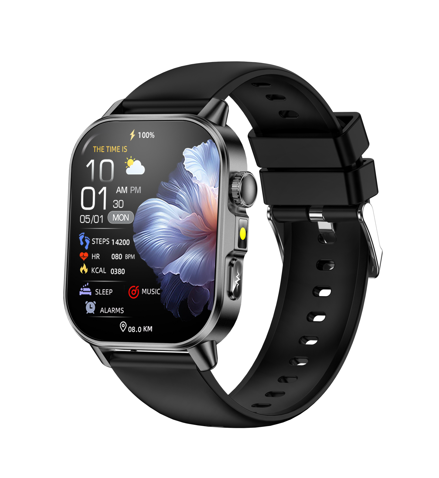 Smart body temperature monitoring watch, measure temperature in real time, find body abnormalities timely