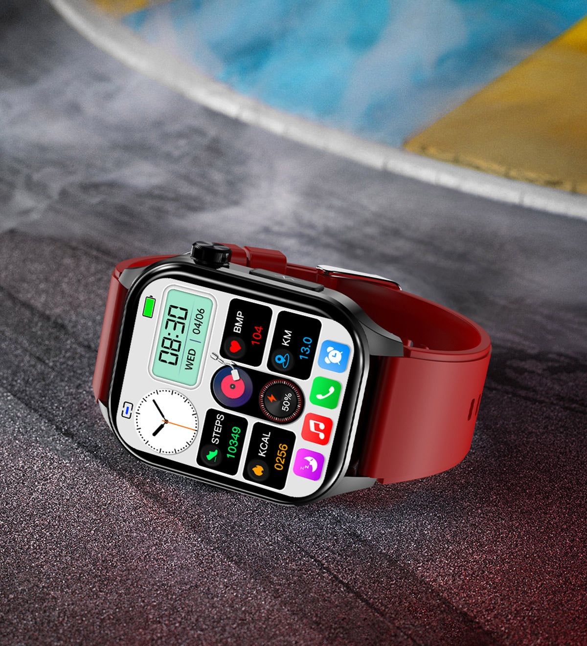 ET580 Smart Watch for Daily Health Management and Fitness