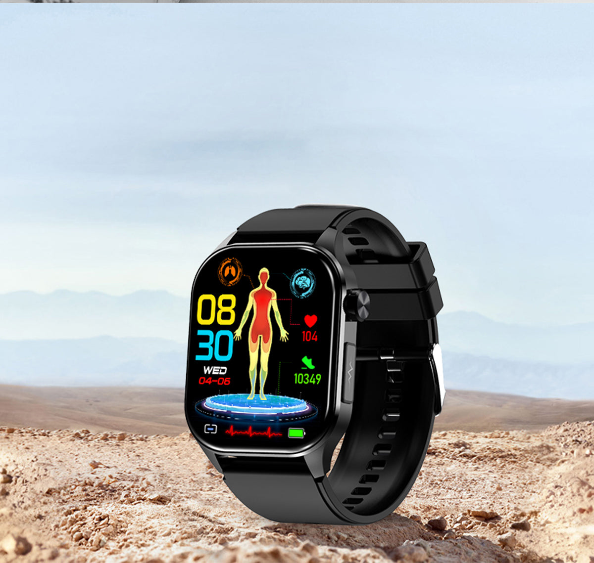 ET580 Smart Watch for Daily Health Management and Fitness