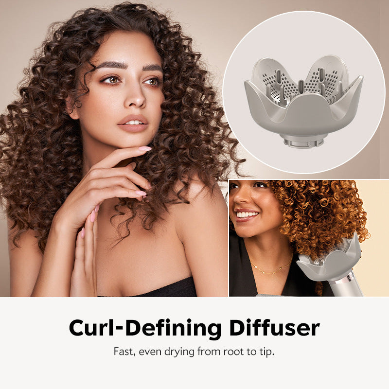 Styling hair dryer, concentrated strong wind, create long-lasting fluffy high skull top