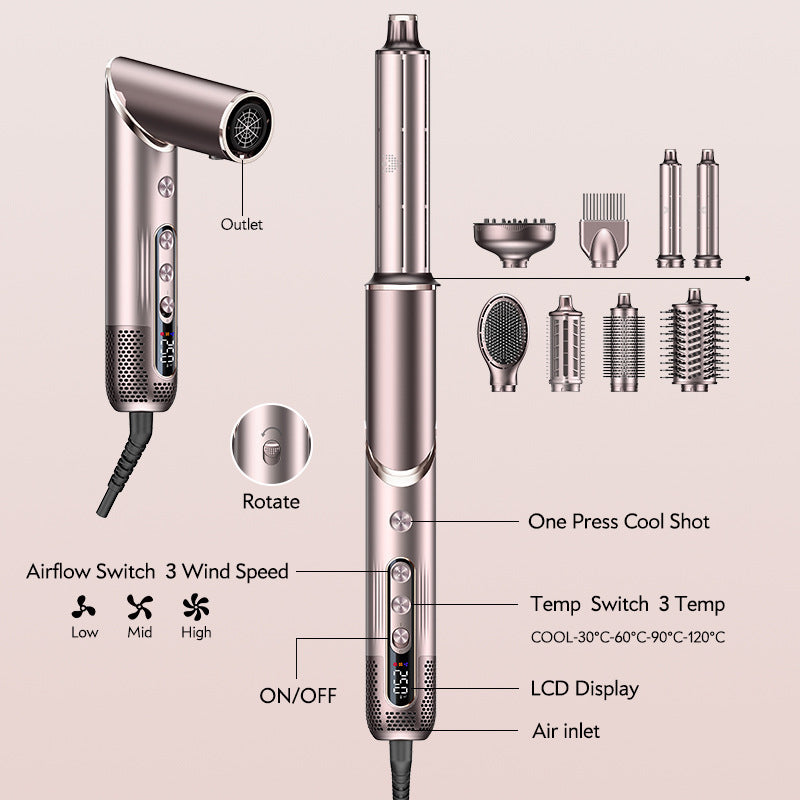 Salon-grade hair dryer, professional styling, create salon hair at home easily