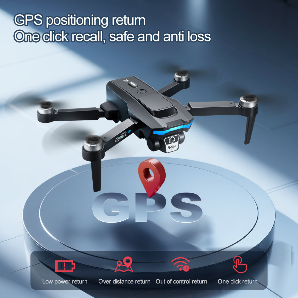Foldable Aerial Drone Compact Body No Burden To Carry During Outdoor Trips