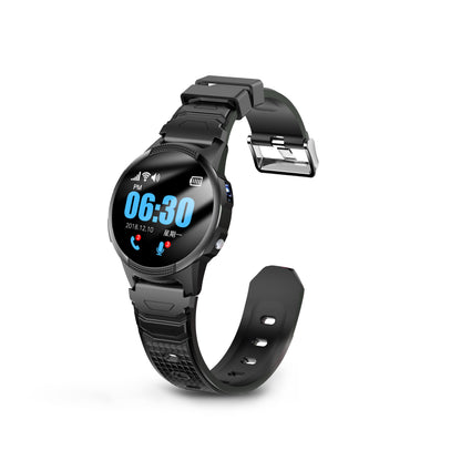 Waterproof Senior Smart Watch with Accurate SpO2 Monitoring & All-Day Elderly Safety Care