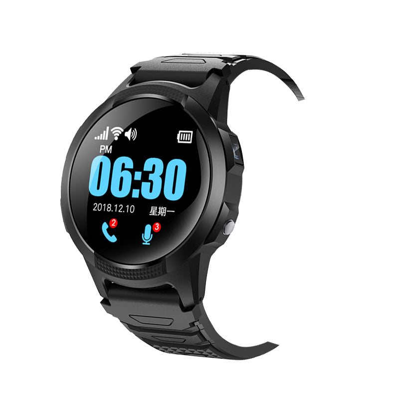 Waterproof Senior Smart Watch with Accurate SpO2 Monitoring & All-Day Elderly Safety Care
