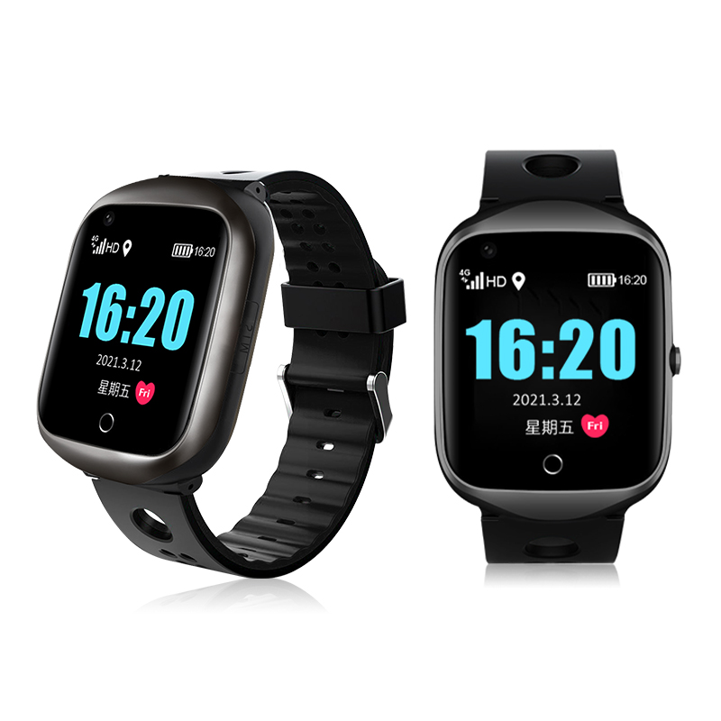 Senior Smart Watch Real-time GPS Tracking, Emergency SOS & 24/7 Health Monitoring for Elderly Care