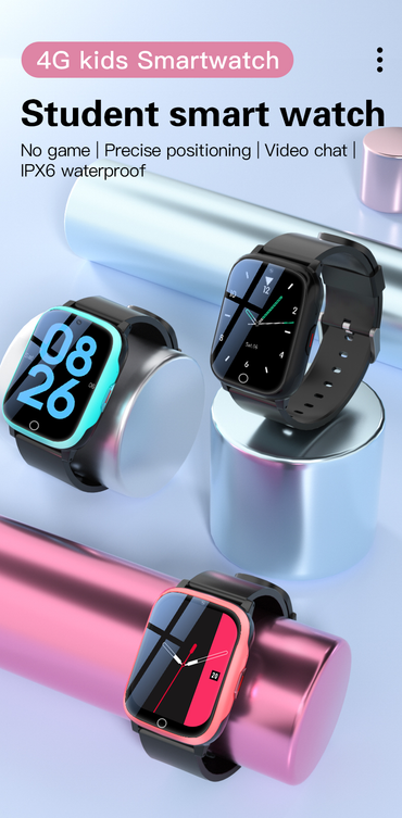 Kids GPS Smart Watch Video Call Waterproof SOS Emergency Anti-Lost Safe Wristwatch for Children