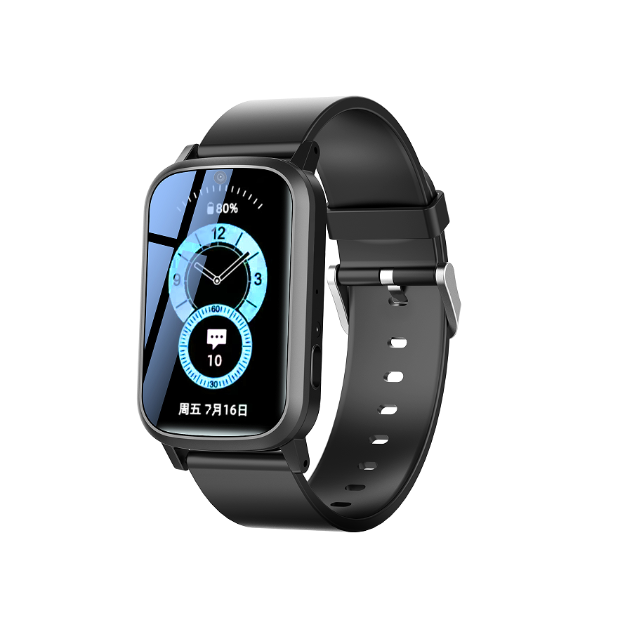 Easy-to-Use Senior Smart Watch with Daily Heart Rate & Blood Pressure Monitoring for Elderly Wellness