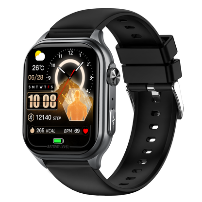 GE500  4G Smart Watch | Dual Call Family Data Share 2.06" AMOLED Fitness Tracker