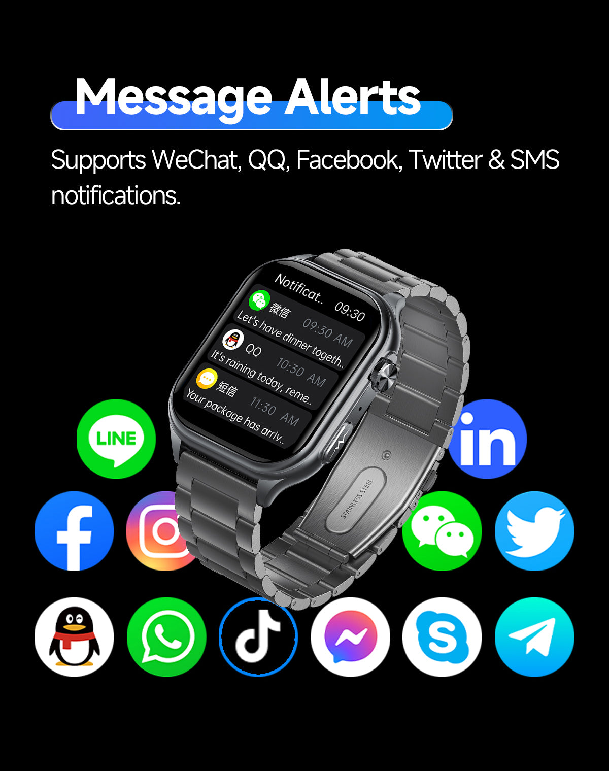 GE500  4G Smart Watch | Dual Call Family Data Share 2.06" AMOLED Fitness Tracker