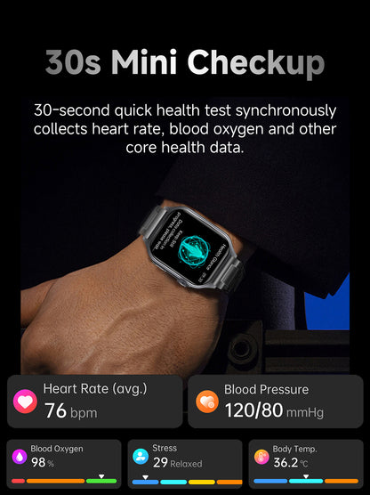 GE500  4G Smart Watch | Dual Call Family Data Share 2.06" AMOLED Fitness Tracker
