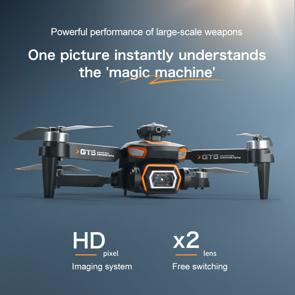 Lightweight Foldable Drone HD Aerial Photography One-key Takeoff & Landing For Beginners