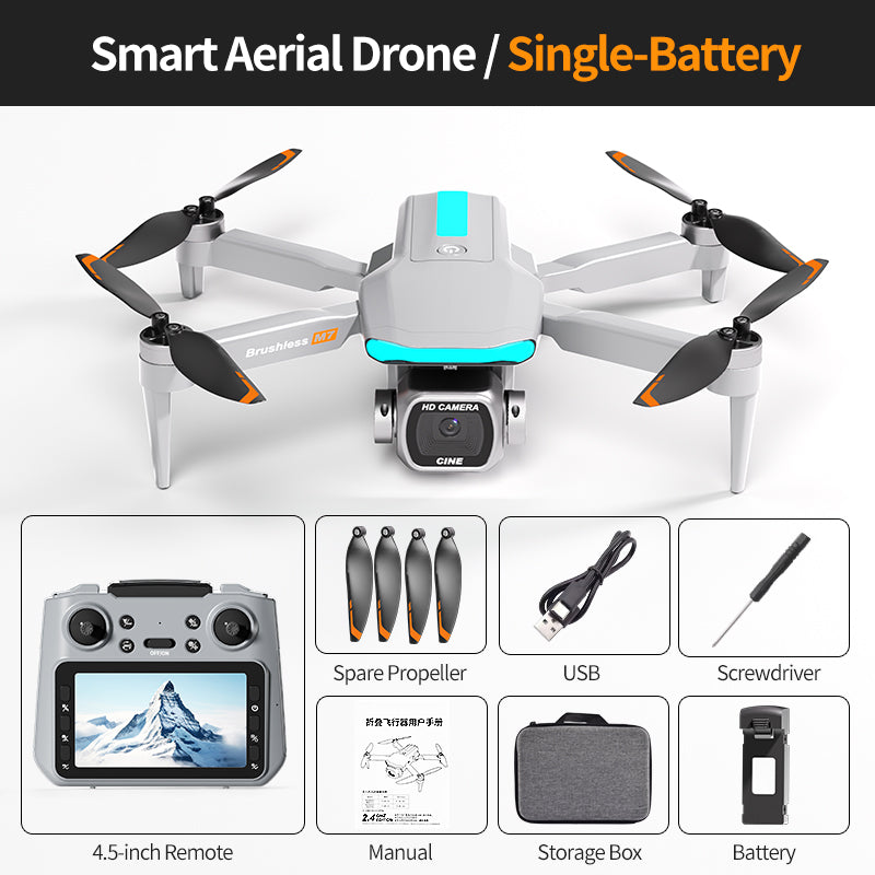 Portable Aerial Drone Lightweight Body Easy To Carry Record Scenery Anytime During Hiking & Mountaineering
