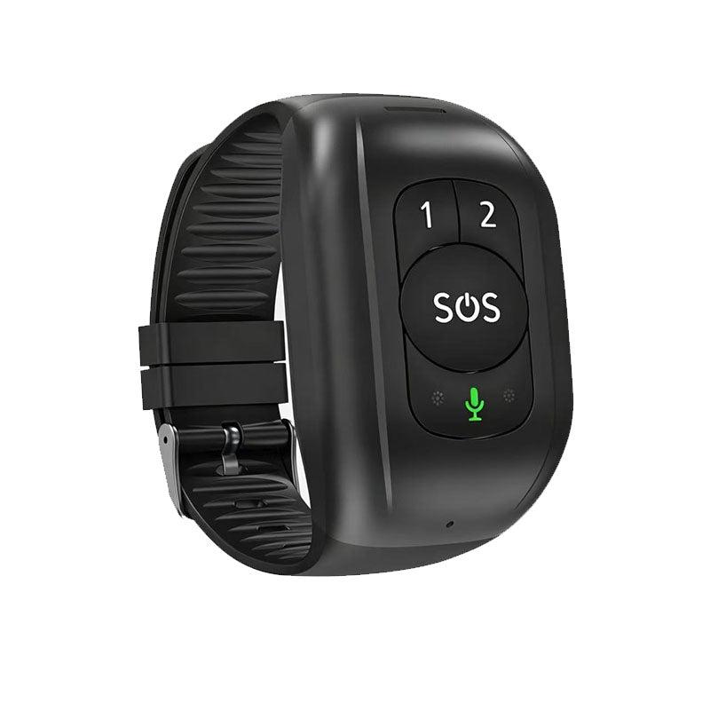H16 4G GPS Tracking Wristband Nano SIM Card Real Time Location Tracker With Magnetic Charging