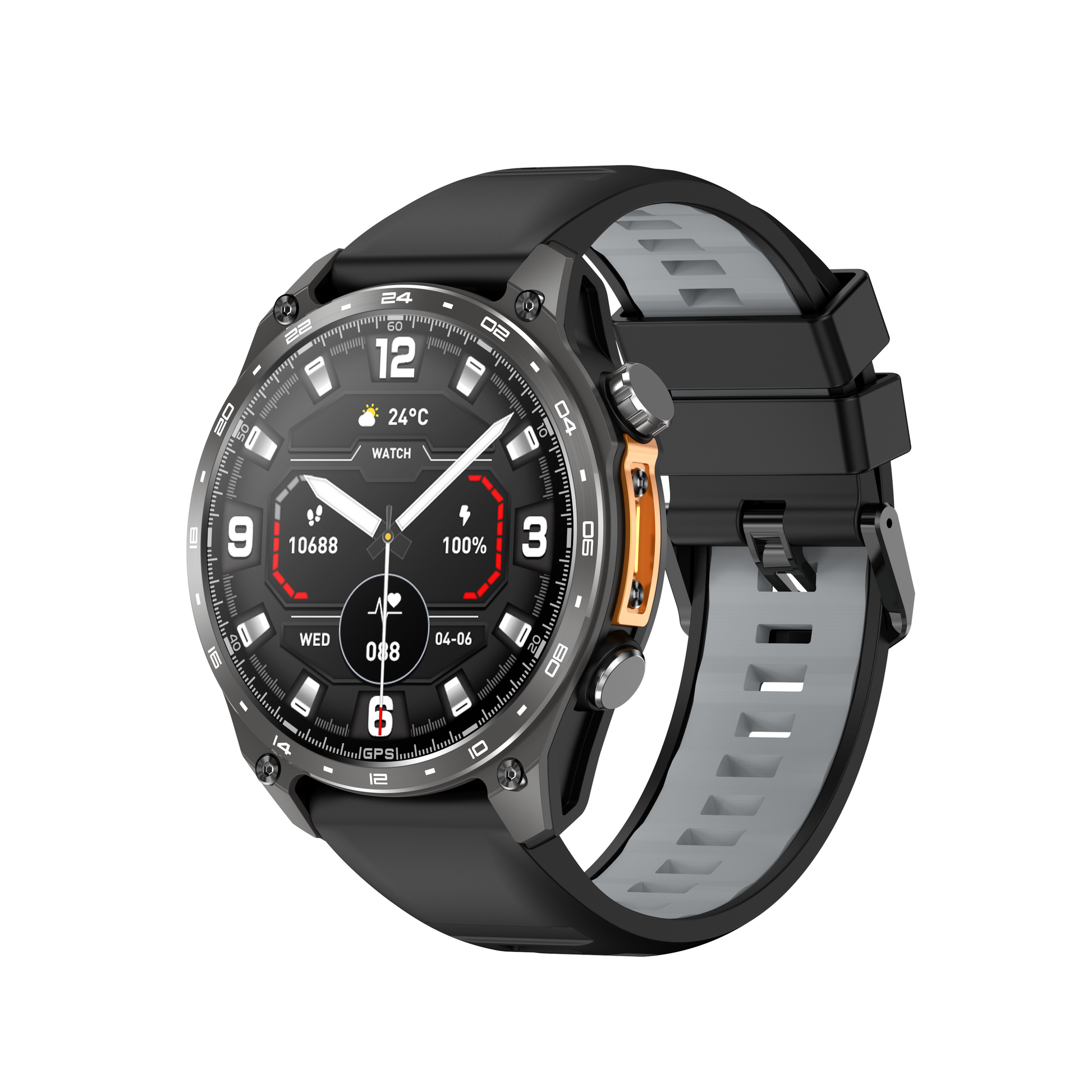 Accurately monitor heart rate and blood oxygen, long - lasting smart watch for sports, health and daily wear