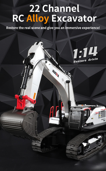 Realistic Control, Strong Power, Ideal Toy for Little Engineers