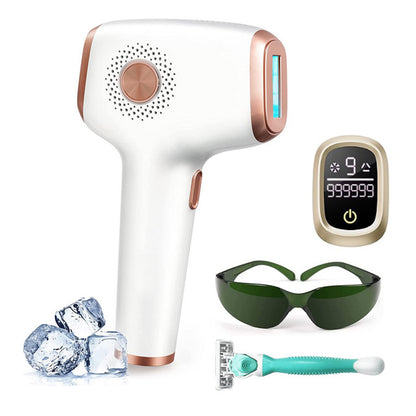 Ice point hair removal instrument, no skin damage, quick depilation for silky skin